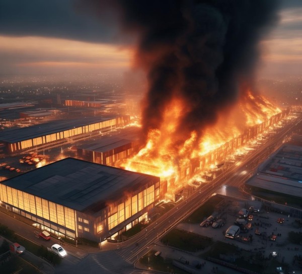 物流商贸城发生严重火灾引发深刻的教训！
