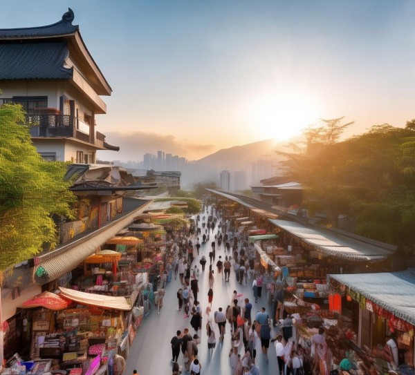 贵州旅游新热点，贵州花溪国际商贸城旅游体验大赏