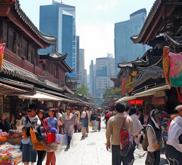 四川新闻中川商贸城，商业与生活的交融