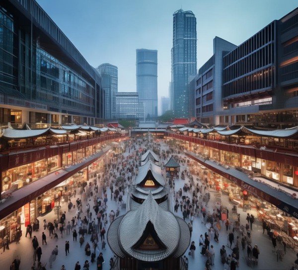 鹤壁国际商贸城，商业与文化的完美融合