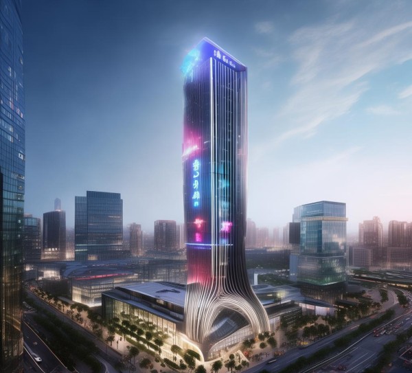 凤东商贸大楼，创新与融合的未来