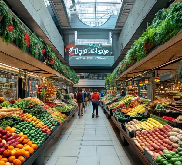 探索食品商贸城，构建健康生活新平台