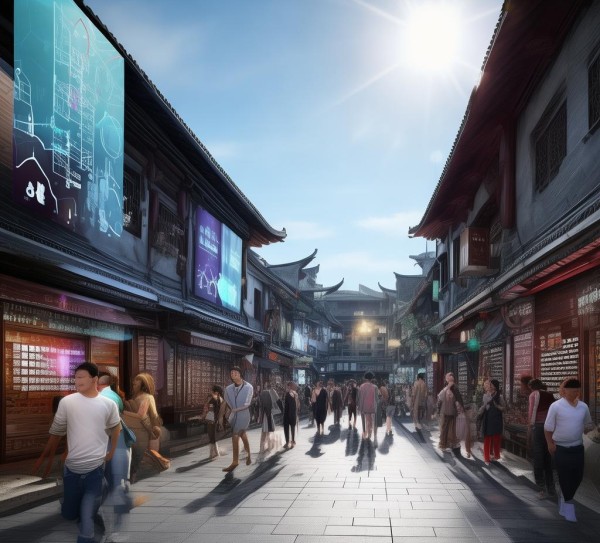 数字赋能，芜湖商贸街拓宽改造新形态