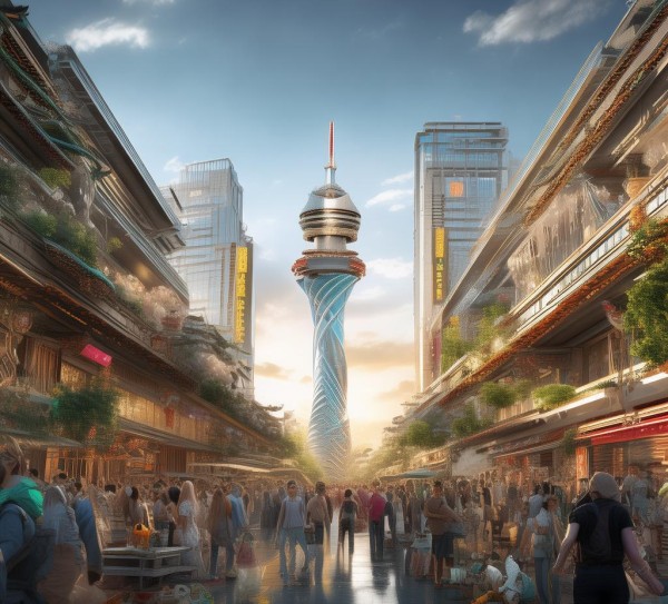 东方商贸中心，助力经济转型升级，推动义乌经济高质量发展！